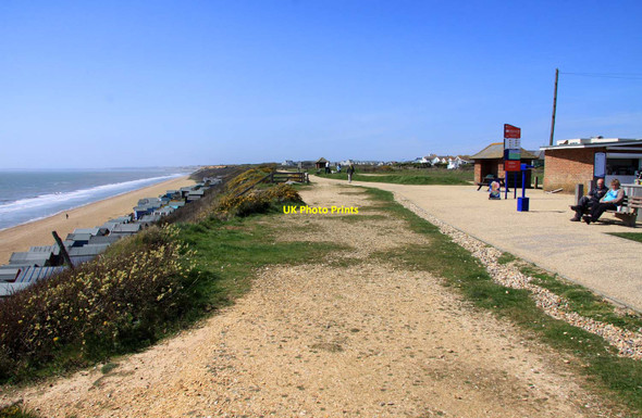 Photo 6"x4" Hordle Clifftop by Milford on Sea Milford on Sea c2013