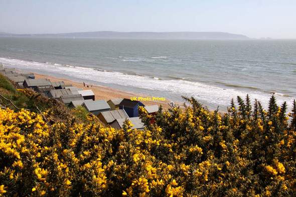 Photo 6"x4" Coastal view at Milford on Sea Milford on Sea c2013