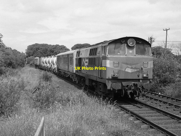 Photo 6"x4" Weed control train at Crumlin Crumlin\/J1576 c1989