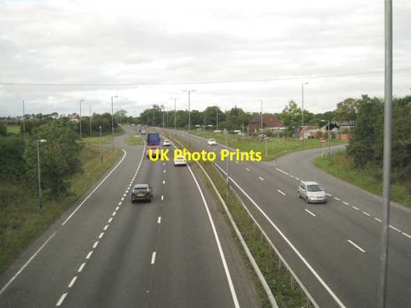 Photo 6"x4" A435 at the top of Gorcott Hill, Ullenhall turn Gorcott Hill c2012