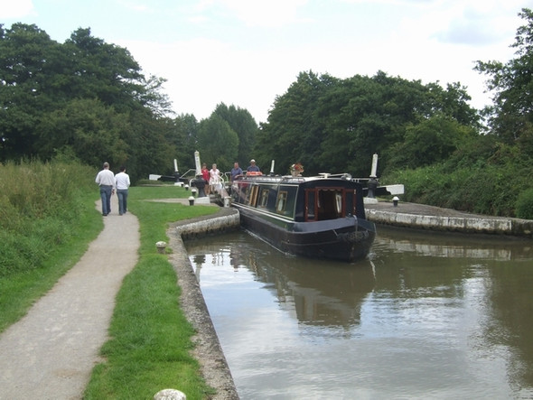 Photo 6"x4" Grand Union Canal - Lock No. 28 Warwick c2008