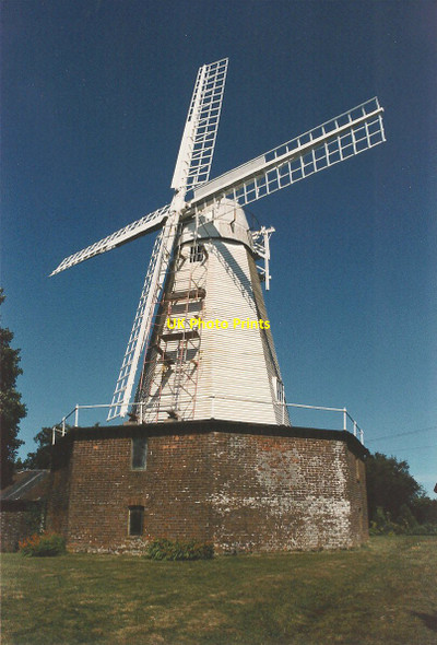 Photo 6"x4" Punnets Town Windmill Punnett's Town c2003