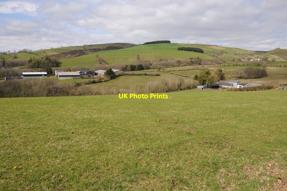 Photo 6"x4" Farmland around Babel Babel c2013