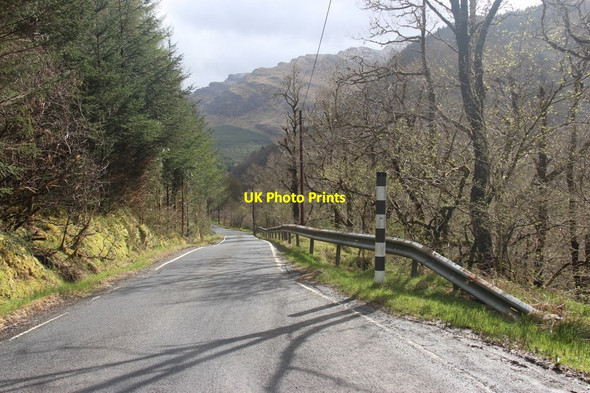 Photo 6"x4" A passing place on the B828 Lochgoilhead c2013