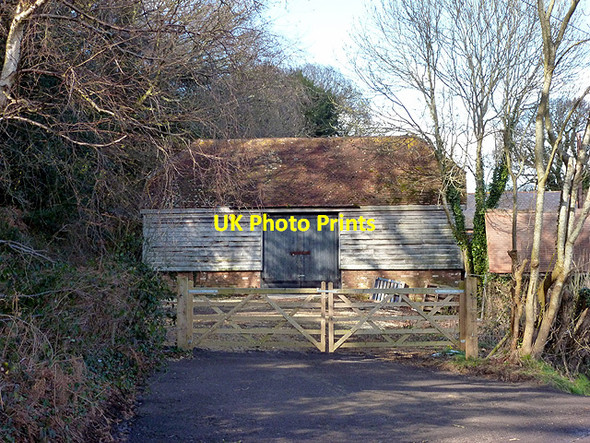 Photo 6"x4" Ancient barn at Stanswood Calshot c2013