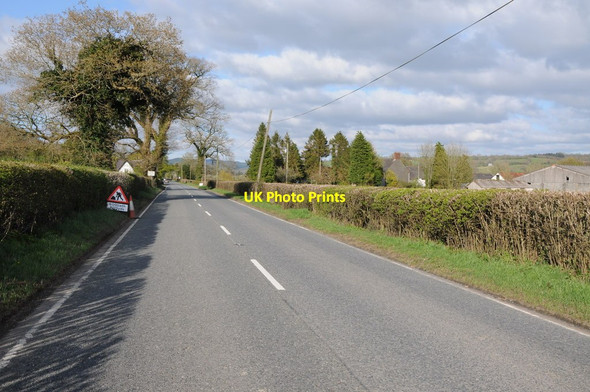 Photo 6"x4" The A40 west of Llandovery Llandovery\/Llanymddyfri c2013