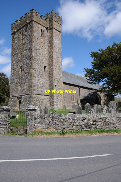 Photo 6"x4" St David's church, Llywel Llywel c2013