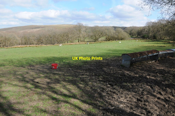 Photo 6"x4" Farmland above Cwm y Meirch Halfway\/SN8232 c2013