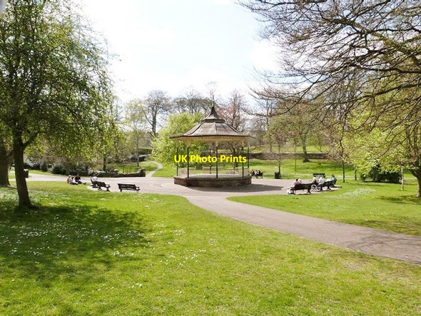 Photo 6"x4" Bandstand in the Seal, Hexham, Northumberland Hexham c2013