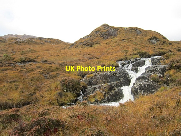 Photo 6"x4" Waterfall, Corabber River Barnesmore c2012
