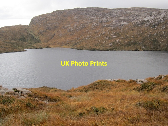 Photo 6"x4" Lough Belshade Barnesmore c2012