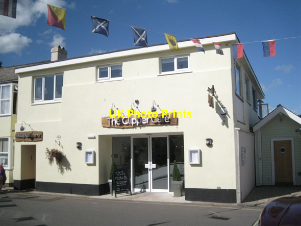 Photo 6"x4" The Clipper Caf\u00c3\u00a9, Strand, has re-opened Teignmouth c2012
