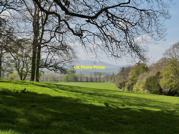 Photo 6"x4" View of the Cheviot Hills from Chillingham Castle grounds Chillingham c2013