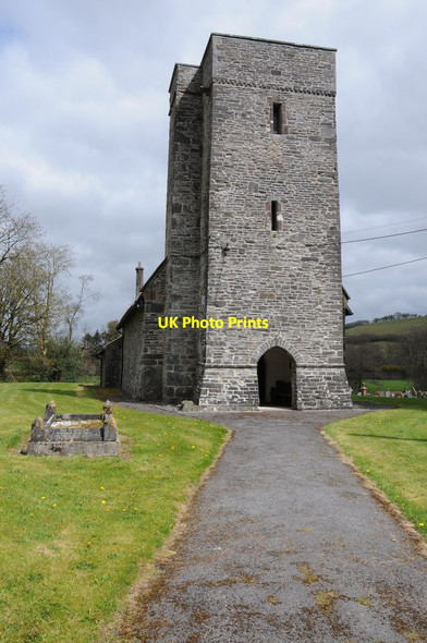 Photo 6"x4" Llansawel church Llansawel c2013