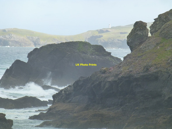 Photo 6"x4" Minnows Islands Cornwall Porthcothan c2013