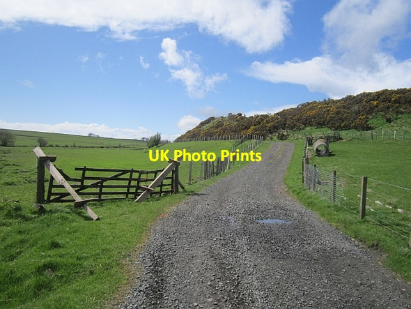 Photo 6"x4" Road, East Cassingray Arncroach c2013