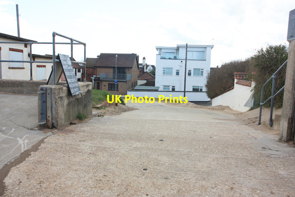 Photo 6"x4" Access ramp to the beach Sandilands\/TF5280 c2013