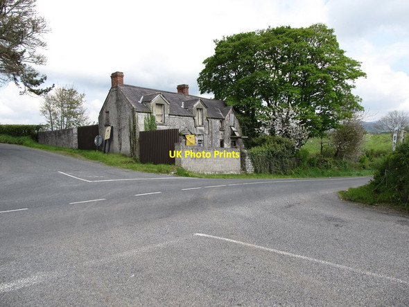 Photo 6"x4" Disused farmhouse at Castle Roche Cross Roads Hackballs Cross c2013