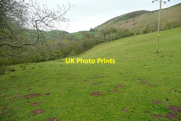 Photo 6"x4" Towards Cwms Farm Hazler c2013