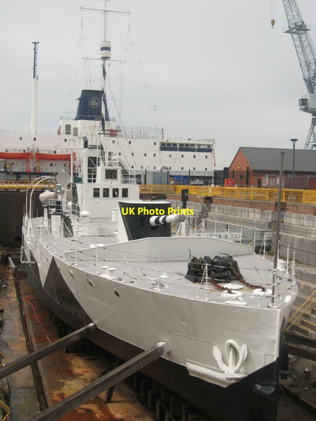 Photo 6"x4" HMS M33, Portsmouth Historic Dockyard Portsea c2010