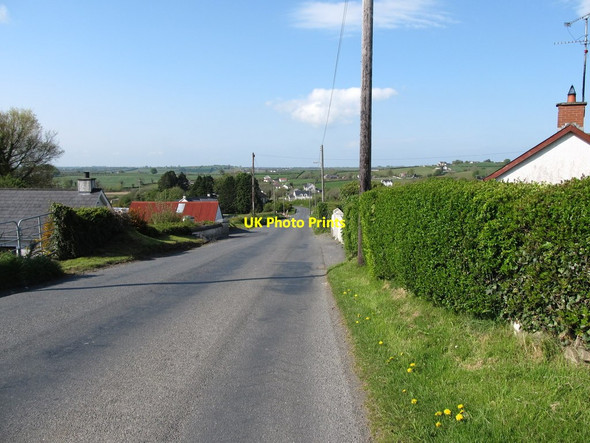Photo 6"x4" A south-westerly view along Shean Road Forkhill c2013