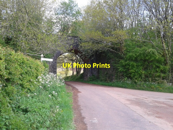 Photo 6"x4" Old railway bridge Screedy c2013