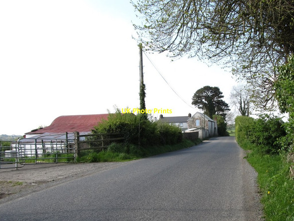 Photo 6"x4" Farm house and buildings alongside the L3113 Forkhill c2013