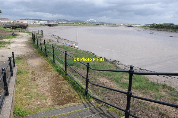 Photo 6"x4" River Usk in Newport Newport\/Casnewydd c2013