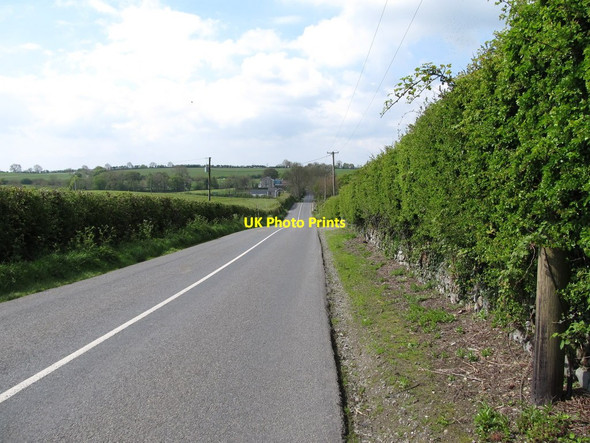 Photo 6"x4" The road south between Castle Roche Cross Roads and Shortstone Cross Roads Hackballs Cross c2013