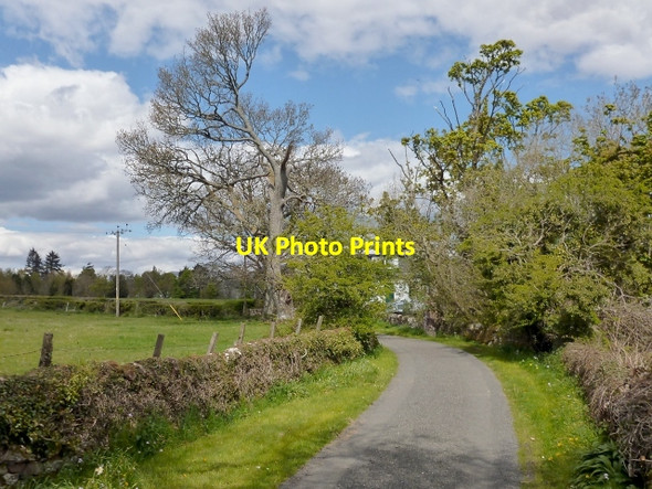 Photo 6"x4" Approaching Aber Gartocharn c2013
