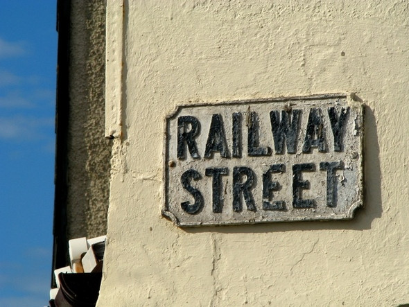 Photo 6"x4" Sign, Railway Street, Donaghadee Donaghadee c2008