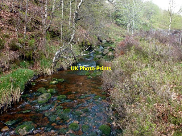 Photo 6"x4" Stainery Clough River Derwent\/SK1596 c2013