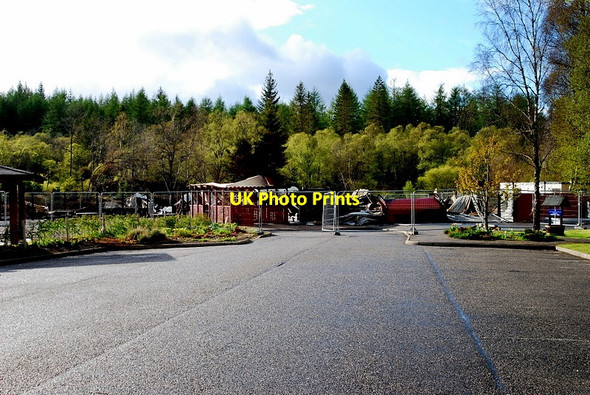 Photo 6"x4" The Falls Of Shin Visitor Centre Invershin c2013