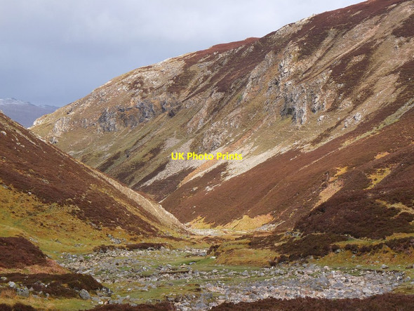 Photo 6"x4" Dry streambed above the Fuaran Allt nan Uamh Allt nan Uamh c2013