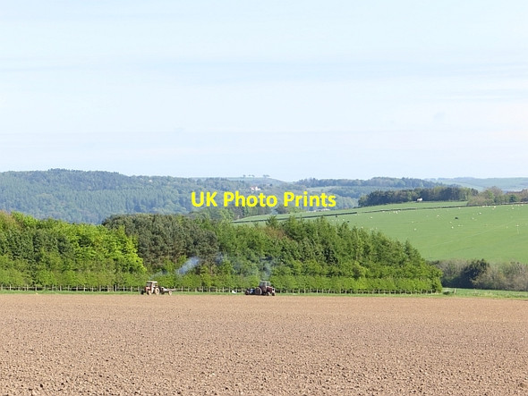 Photo 6"x4" Seed drilling, Denbrae Kedlock c2013
