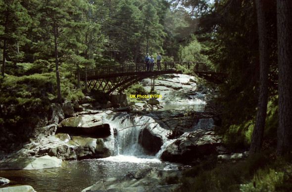 Photo 6"x4" Falls of Garbh Allt Garbh Allt Shiel c1987