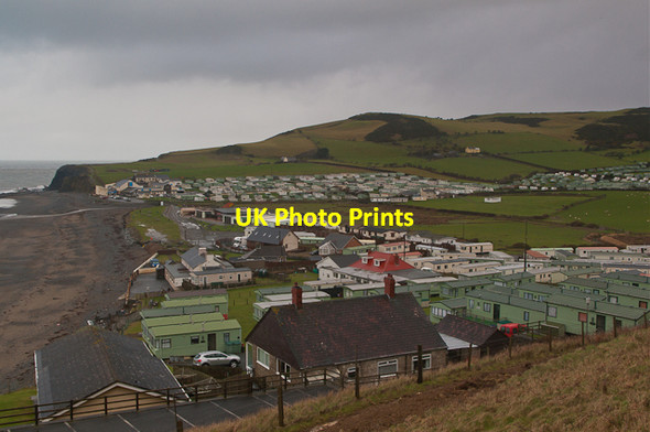Photo 6"x4" Clarach Bay Aberystwyth c2012