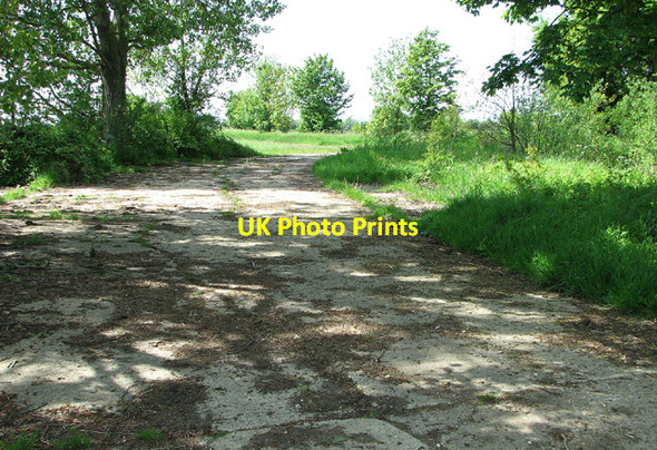 Photo 6"x4" Concreted track west of Denton Road Denton\/TM2788 c2013