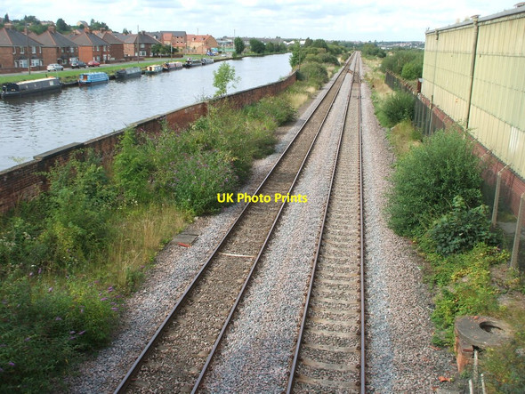 Photo 6"x4" Kilnhurst Central railway station (site), Yorkshire Swinton\/SK4598 c2008
