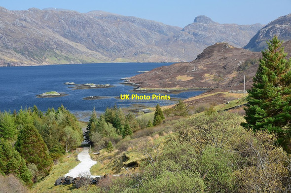 Photo 6"x4" Loch Glencoul Unapool c2013