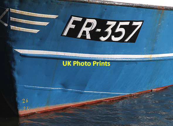 Photo 6"x4" A fishing boat detail at Kirkcudbright Kirkcudbright c2013