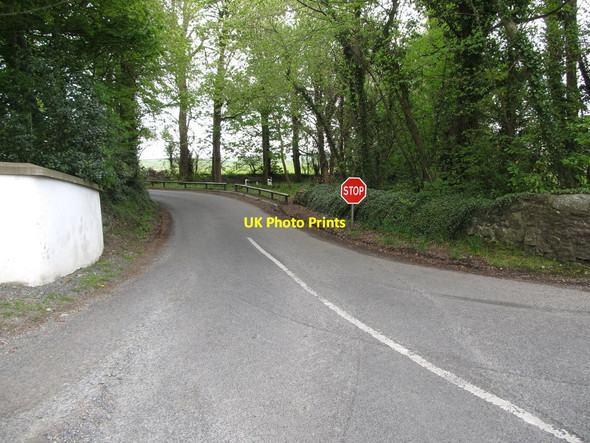Photo 6"x4" The western end of the Lennonstown Road at Balregan Kilcurly c2013