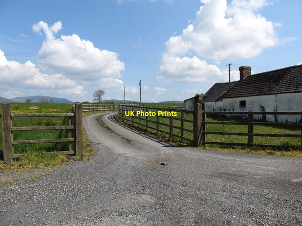 Photo 6"x4" Private drive leading off the road east of Shortstone Cross Roads Hackballs Cross c2013