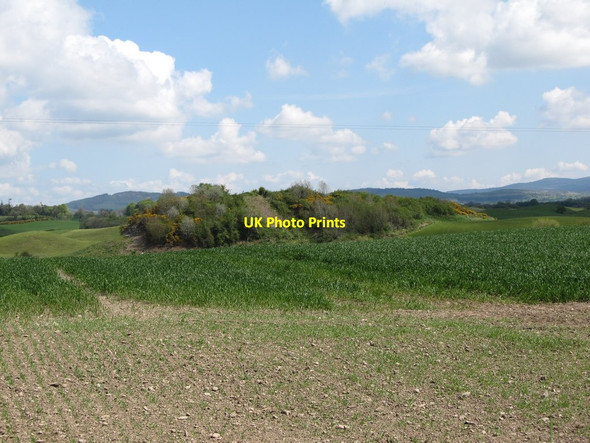 Photo 6"x4" Earthworks near Knockagh Hackballs Cross c2013