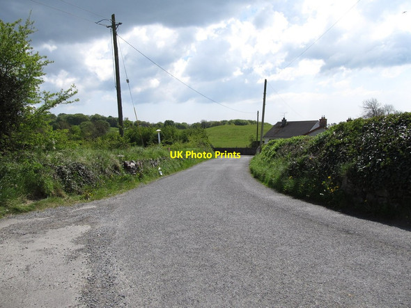 Photo 6"x4" Z-Bend in the Bridge-A-Chrinn Road  in the Townland of Stumpa Kilcurly c2013