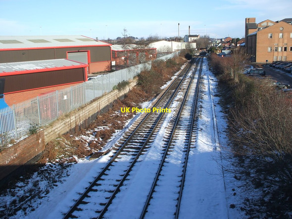 Photo 6"x4" Rotherham Central railway station (site), Yorkshire, 2009 Rotherham c2009