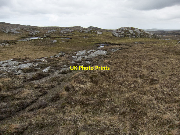 Photo 6"x4" Up above the old road Cleite na Beiste c2013