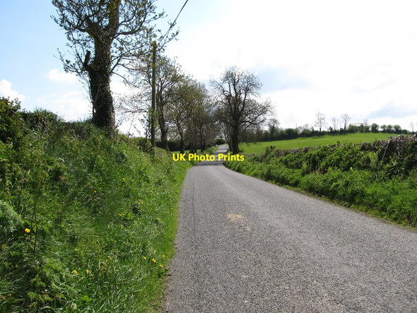 Photo 6"x4" The Crossmaglen\/Kilcurry Road in the townland of Shortstone East Hackballs Cross c2013