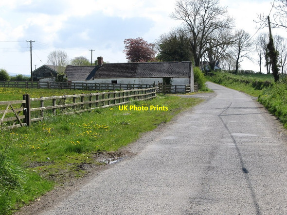 Photo 6"x4" Traditional homestead at Slieve, Co Louth Hackballs Cross c2013