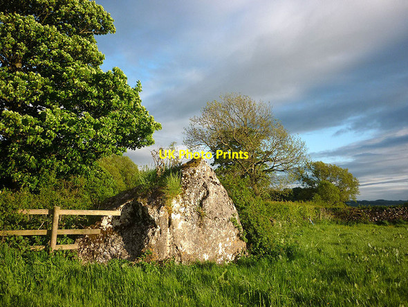 Photo 6"x4" Buck Stone near Priest Hutton Borwick\/SD5273 c2013